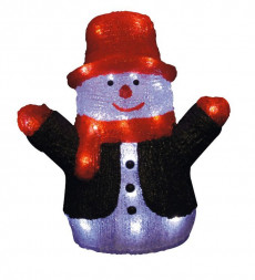 Светильник декоративный UNIEL 09557 ULD-M2730-024/STA WHITE IP20 SNOWMAN