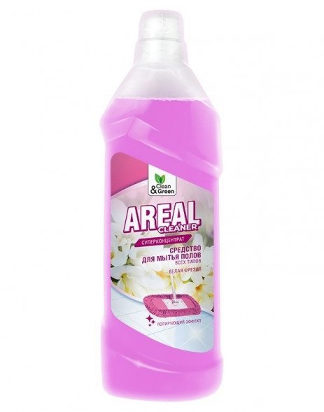 Моющее средство CLEAN&amp;GREEN CG8135 для мытья пола Areal Фрезия 1 л.