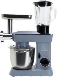 Кухонный комбайн 14 в 1 RAGEX R112, 4.5л, 1300Вт, цвет: 418 (ледяной голубой), КИТАЙ RAGEX R112-418