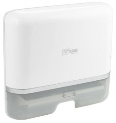 Контейнер для бумажного полотенца GFMARK 911 Контейнер для бумажного полотенца на две пачки с ключом пластиковый - прямой Под Z салетк