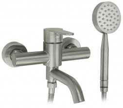 Смеситель для ванны MAGNUS 9184 Смеситель в ванную короткий поворотный нос, шаровый из нержавеющей стали марка 304