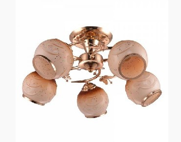 Светильник потолочный ESCADA 228/5PL потолочный, золотой