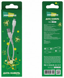Кабель MORE CHOICE (4627151193151) K16a USB (m)-Type-C (m) 1.0м, белый