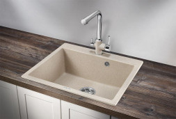 Мойка кухонная GRANULA GR-6001 ПИРИТ кварц