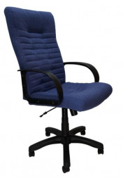 Кресло компьютерное ЯрКресло Кресло Кр26 ТГ ПЛАСТ К67 (ткань Крафт голубая)