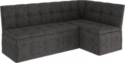 BONMEBEL Скамья угловая со спальным местом Квадро тип 1 исп.2 - венге/ТК серая (3 кор.)