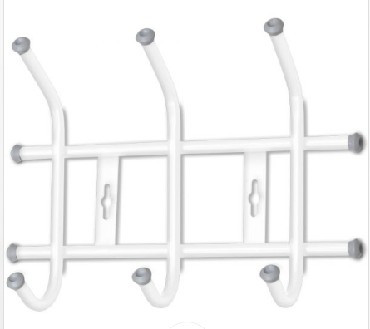 Вешалка NIKA Вешалка настенная (ВНТ3 белый)