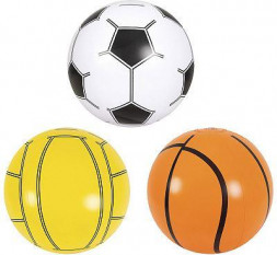 Мяч надувной пляжный "Спорт" 66018 40 см Sunclub SUNCLUB 66018 (107398)