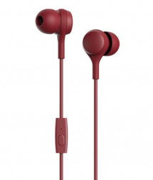 Гарнитура OLMIO &quot;BUDZ&quot; 3.5мм, красный (42476)