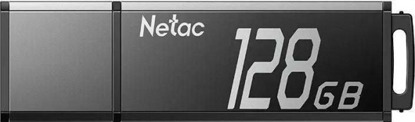 NETAC Флеш Диск 128GB U351 NT03U351N-128G-20BK USB2.0 серый
