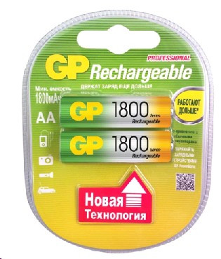 батарейки GP (08830) 180AAHC-2DECRC2