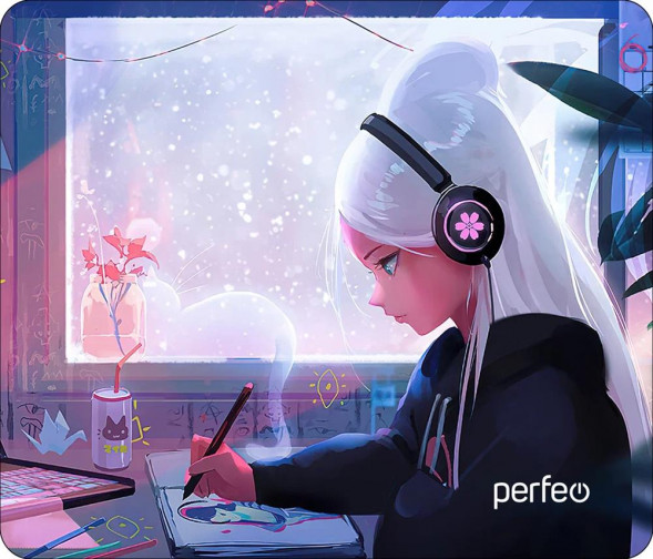 Коврик для компьютерной мыши PERFEO (PF_D0646) &quot;Anime&quot;