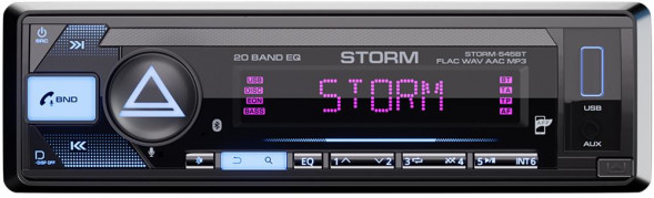 Автомагнитола AURA STORM-545BT USB/SD-ресивер 4*51w FLAC USB BT