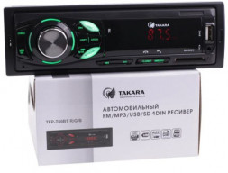 Автомагнитола TAKARA TFP-T60BT (Green)