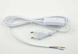 Сетевой шнур с вилкой и выключателем UNIEL (UL-00004428) UCX-C10/02A-170 WHITE