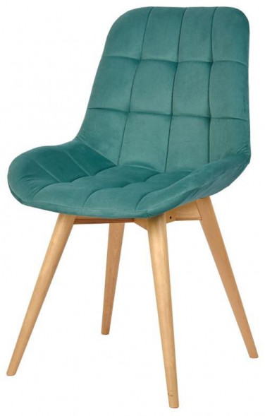 Стул обеденный POLINI Home Verona SD, мятный-натуральный (2 кор.)