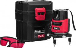Лазерный уровень MTX Лазерный уровень CRX-30R, 30 м, красный луч, батарейки, резьба 5/8 35030