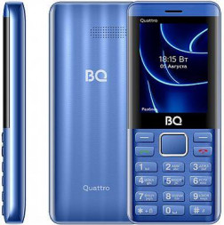 Телефон мобильный BQ 2453 Quattro Blue
