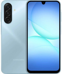 Смартфон SAMSUNG 6.7" Смартфон Galaxy A17 6/128Gb, SM-A175F, NFC, AMOLED, 90Гц, 5000мAч, голубой