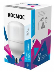 Лампа светодиодная КОСМОС LKSMHWLED30WE2745