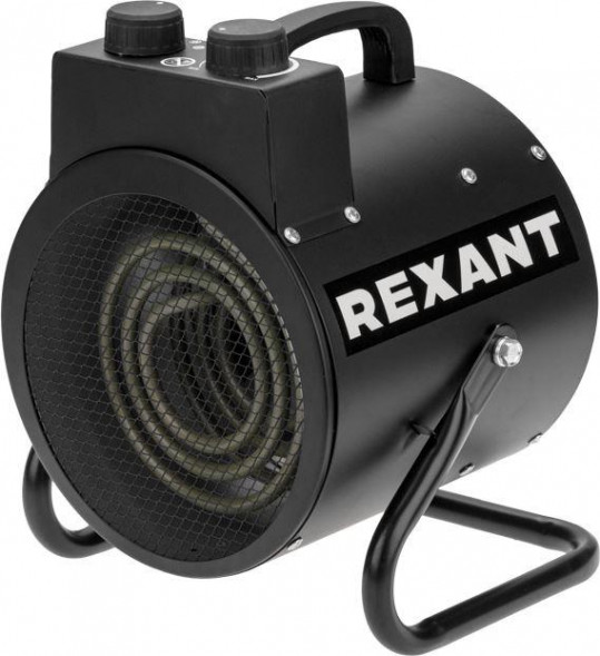 Пушка REXANT (60-0039) Пушка тепловая электрическая, круглая, регулировка угла наклона, ТЭН, 3кВт