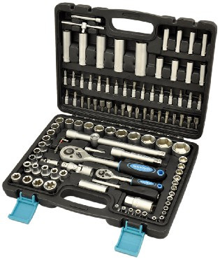 AUTOVIRAZH (AV-212108) 108 предм. 1/2&quot; 1/4&quot;DR, CrV