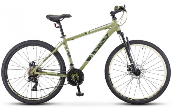 Велосипед STELS Navigator-700 MD 27.5&quot; F020 LU096006 LU088944 21&quot; Хаки 2021