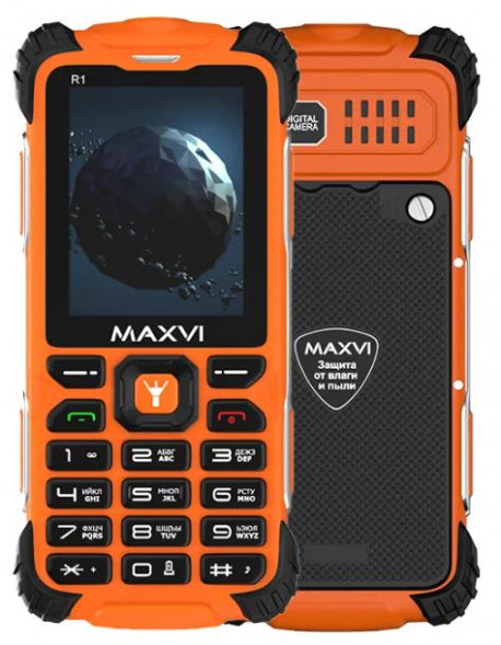 Телефон мобильный MAXVI R1 Orange