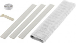 Противомоскитная сетка STAYER Comfort, белая, для двери, 1.0 х 2.2 м, с крепежной лентой, противомоскитная сетка (12500-10-22)