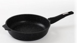 Сковорода МЕЧТА 030802 Гранит black 30см со съемной ручкой
