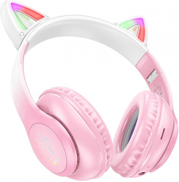 Наушники HOCO (6931474795847) W42 Bluetooth 5.3 Pink