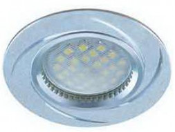 Светильник ECOLA FS1607EFF DL3181 MR16/GU5.3 матовый Хром/Алюм