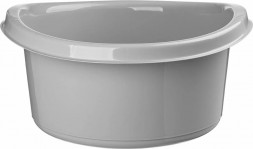 Таз HOMVER Etna универсальный круглый 15л (серый) 221221835/03