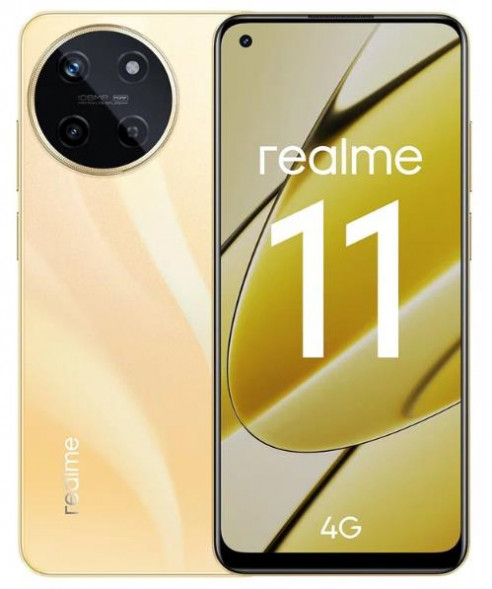 Смартфон REALME 11 RMX3636 8/128Gb Золотистый (631011000555)
