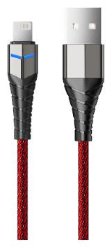 Кабель ACCESSTYLE AL24-F100LED Red-Black
