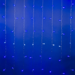 Гирлянда UNIEL (UL-00007214) ULD-C3020-240/TTK BLUE-WHITE IP44 Занавес светодиодный с эффектом мерцания, 3х2м. Соединяемый. 240 светодиодов. Белый и синий свет