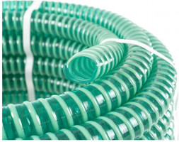 Шланг ЗУБР 40325-25-15 15м, напорно-всасывающий, зеленый