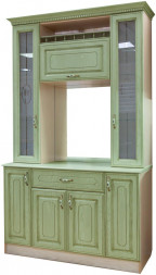 Буфет БИТЕЛ АНЖЕЛИКА Буфет (ДУБ МОЛОЧНЫЙ, ОЛИВА, 6227 AB/L (RS113АВ))