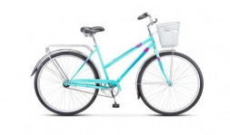Велосипед STELS Navigator-305 С 28&quot; Z010 LU101060 LU094723 20&quot; Морской волны 2023 + корзина