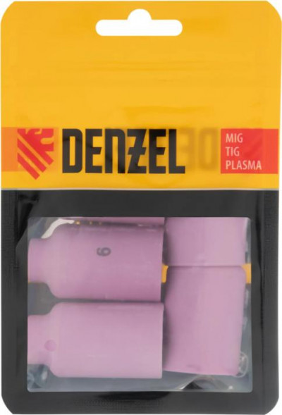 Набор сопел DENZEL Набор керамических сопел для газовой линзы № 5, 6, 7, 8, 10 93659