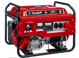 Генератор бензиновый ЗУБР СБ-7000Е-3 Генератор бензиновый