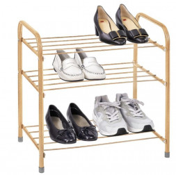 Этажерка VIOLET Этажерка для обуви 3-х ярусная &quot;Эконом&quot; (бежевый) 600302