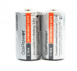 Элементы питания GOPOWER (00-00015596) Extra Heavy Duty C / R14