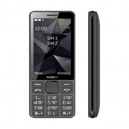 Телефон мобильный TEXET TM-D324 Серый