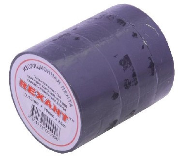Изоляционная лента REXANT (09-2205) 19мм х 25м синий (10)
