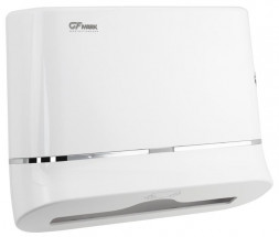Контейнер для бумажного полотенца GFMARK 912 Контейнер для бумажного полотенца на две пачки с ключом пластиковый - изогнутый Под Z сал