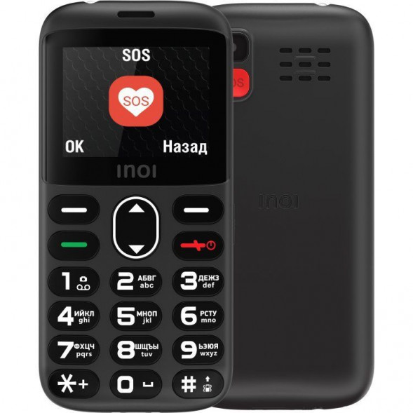 Телефон мобильный INOI 118B Black