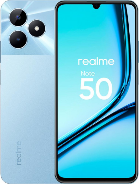 Смартфон REALME Note 50 RMX3834 3/64Gb Blue (631011001776/1912/631002001086)