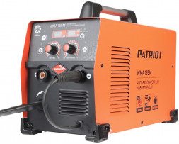 Полуавтомат сварочный PATRIOT 605302140 Полуавтомат сварочный инверторный WMA 155M MIG/MAG/MMA, полуавтоматическая сварка в среде газа (MIG/MAG) стальной и флюсовой проволо