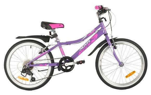 Велосипед NOVATRACK 20SH6V.ALICE.VL21 Фиолетовый 145859
